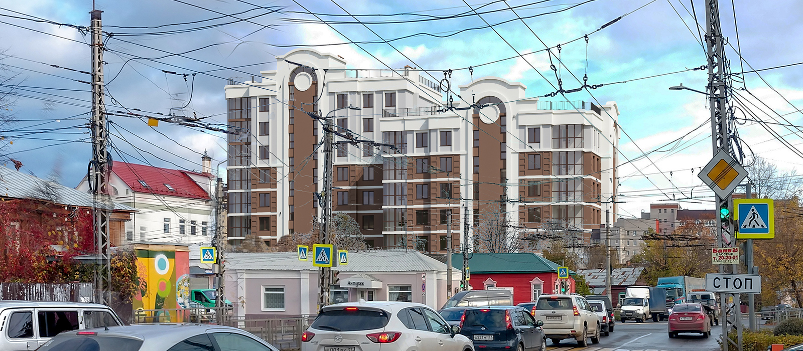 Вид на ЖК Южный-3